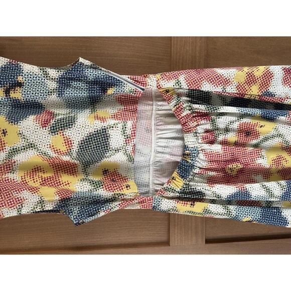 NWT Kate Spade Saturday Photo Floral Open Back A-line Mini Dress Women’s Medium​ - Picture 14 of 15